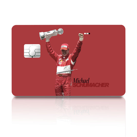Flex Designs Credit Card Michael Schumacher Ferrari F1 FlexM Full Skins - Sports  Credit Card & Debit Card Skin