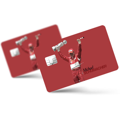 Flex Designs Credit Card Michael Schumacher Ferrari F1 FlexM Full Skins - Sports  Credit Card & Debit Card Skin