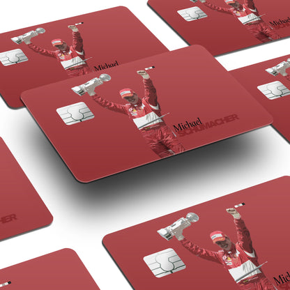 Flex Designs Credit Card Michael Schumacher Ferrari F1 FlexM Window Skins - Sports  Credit Card & Debit Card Skin