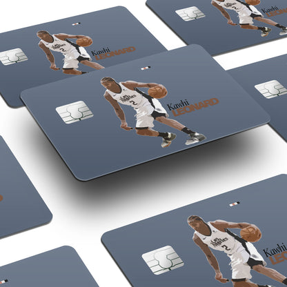Flex Designs Credit Card Kawhi Leonard NBA FlexM Window Skins - Sports  Credit Card & Debit Card Skin