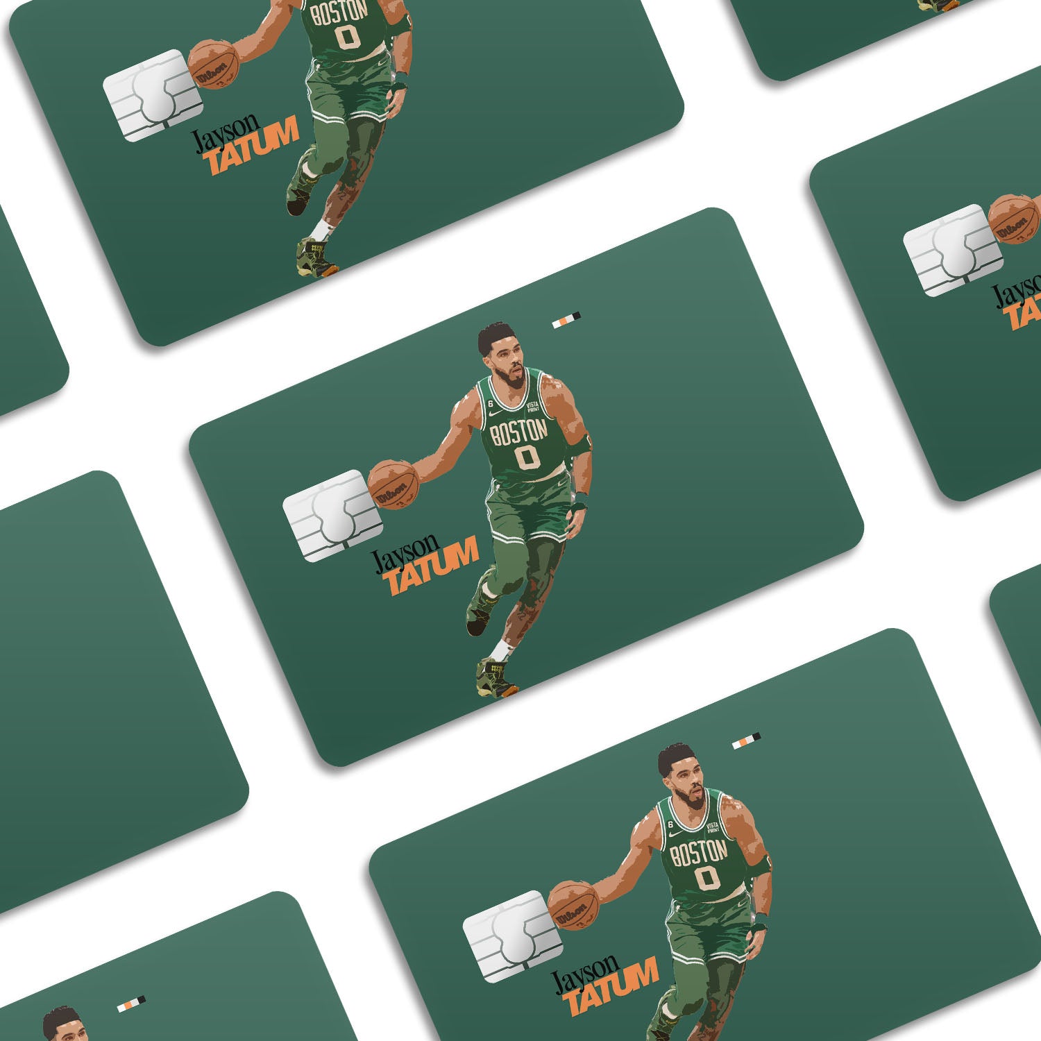 Flex Designs Credit Card Jayson Tatum NBA FlexM Window Skins - Sports  Credit Card & Debit Card Skin