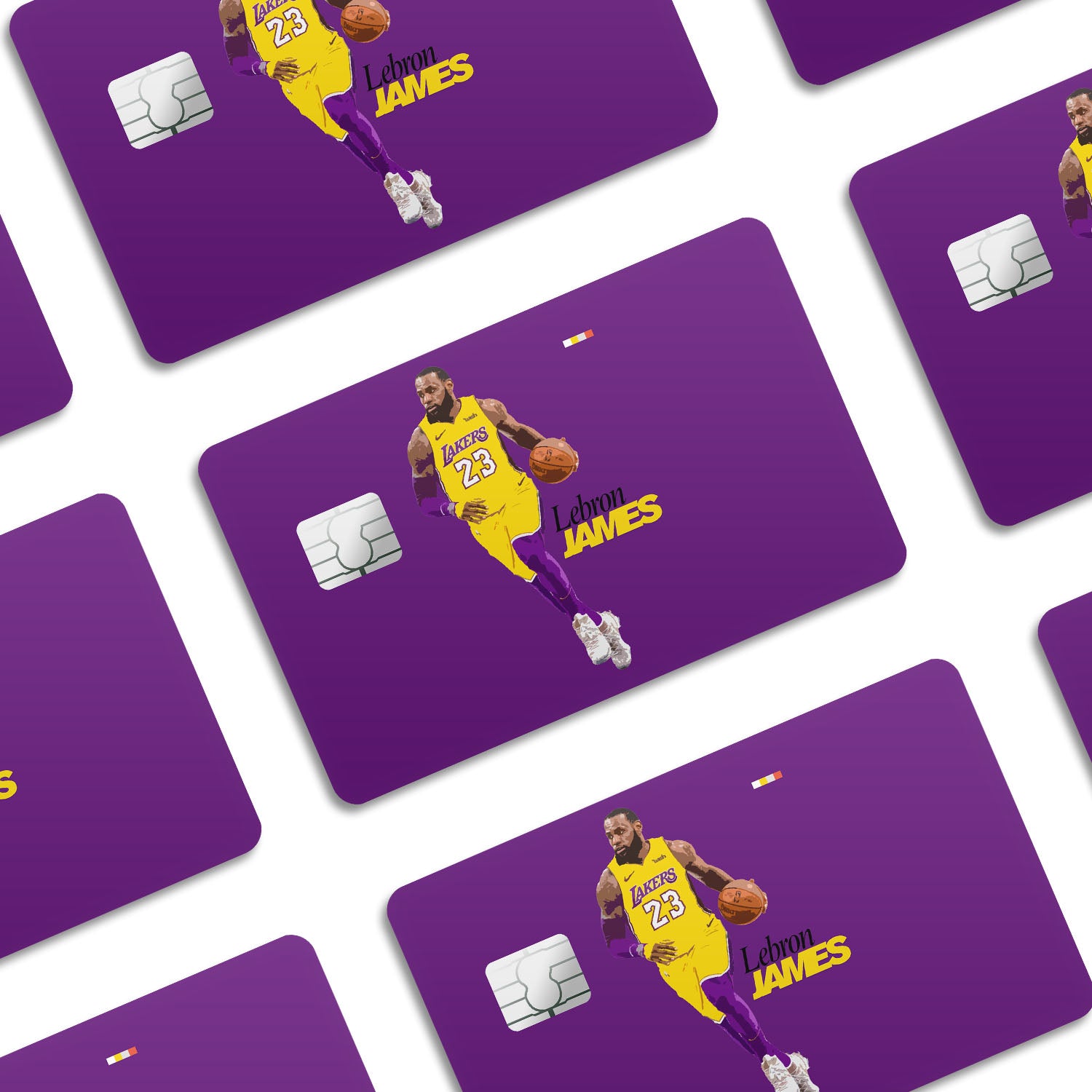 Flex Designs Credit Card Lebron James NBA FlexM Window Skins - Sports  Credit Card & Debit Card Skin
