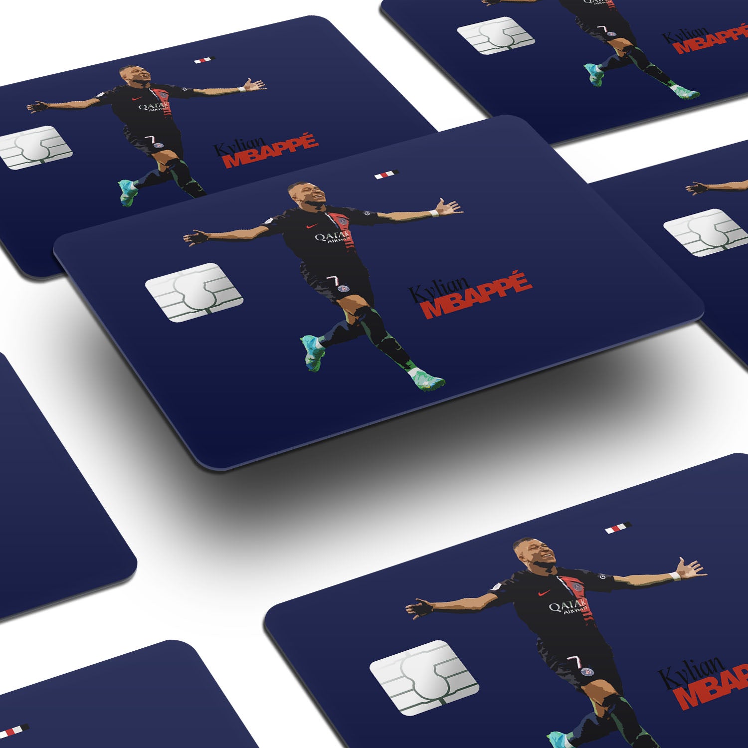 Flex Designs Credit Card Kylian Mbappe PSG FlexM Window Skins - Sports  Credit Card & Debit Card Skin
