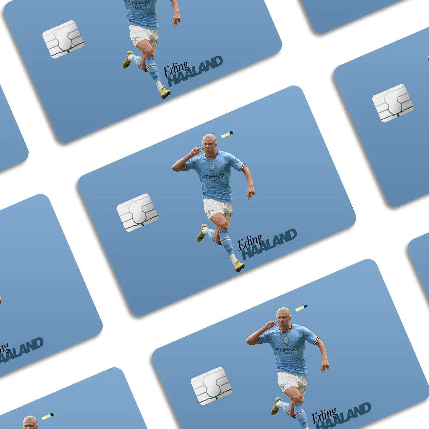 Flex Designs Credit Card Erling Haaland FlexM Window Skins - Sports  Credit Card & Debit Card Skin