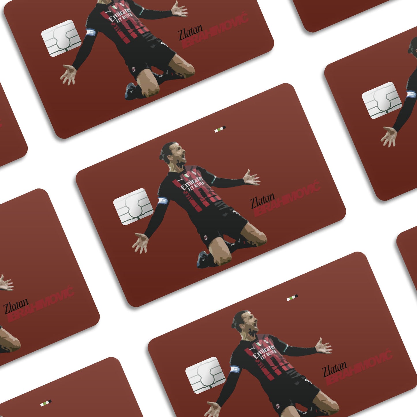 Flex Designs Credit Card Zlatan Ibrahimovic FlexM Window Skins - Sports  Credit Card & Debit Card Skin