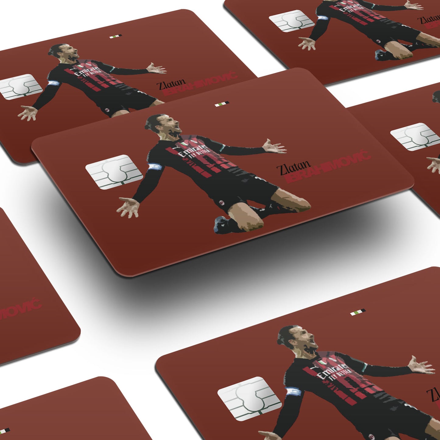 Flex Designs Credit Card Zlatan Ibrahimovic FlexM Window Skins - Sports  Credit Card & Debit Card Skin