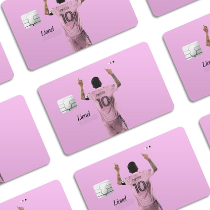 Flex Designs Credit Card Lionel Messi Inter Miami FlexM Window Skins - Sports  Credit Card & Debit Card Skin