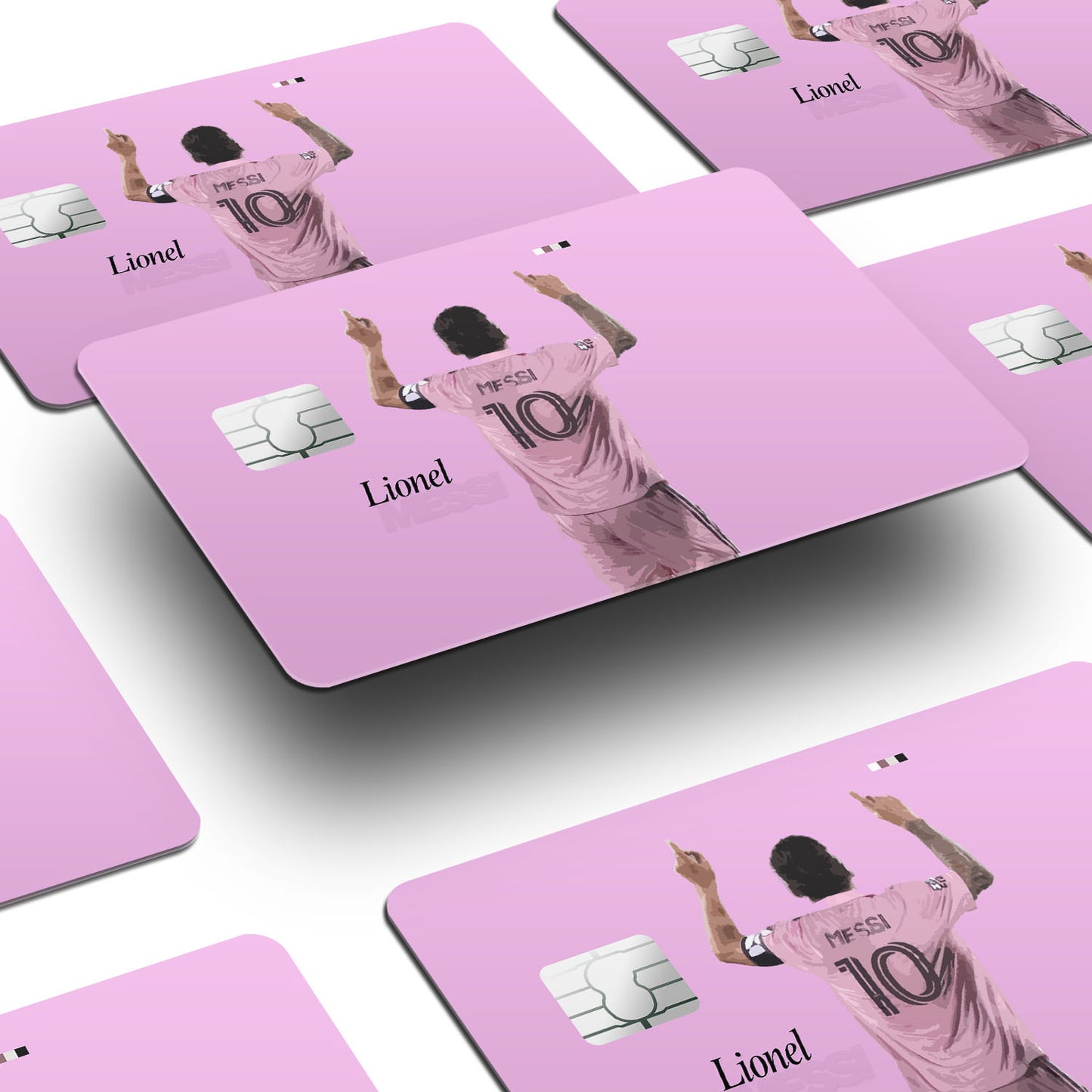 Flex Designs Credit Card Lionel Messi Inter Miami FlexM Window Skins - Sports  Credit Card & Debit Card Skin