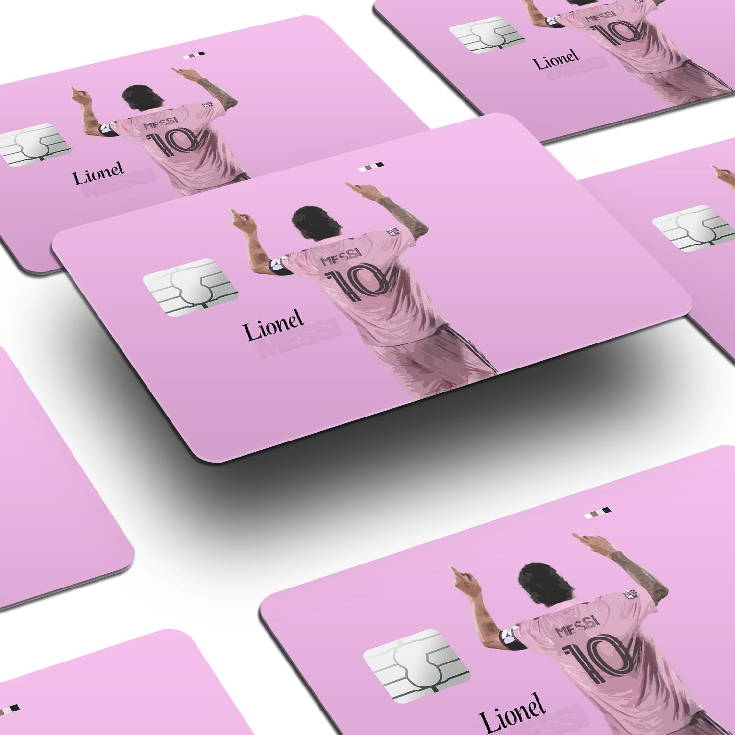 Flex Designs Credit Card Lionel Messi Inter Miami FlexM Window Skins - Sports  Credit Card & Debit Card Skin