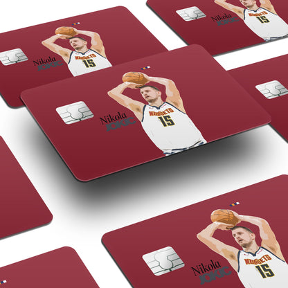 Flex Designs Credit Card Nikola Jokic FlexM Window Skins - Sports  Credit Card & Debit Card Skin