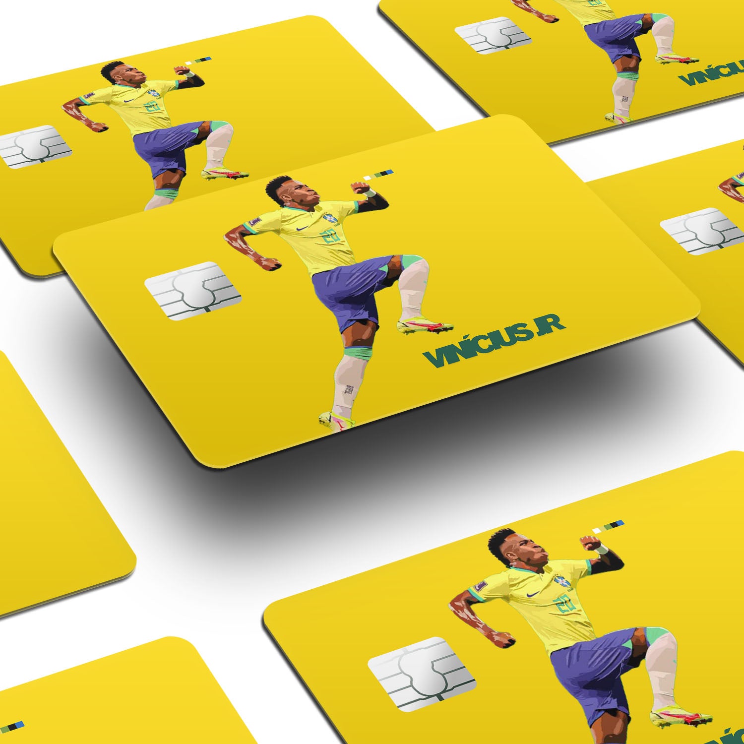 Flex Designs Credit Card Vinicius Junior FlexM Window Skins - Sports  Credit Card & Debit Card Skin