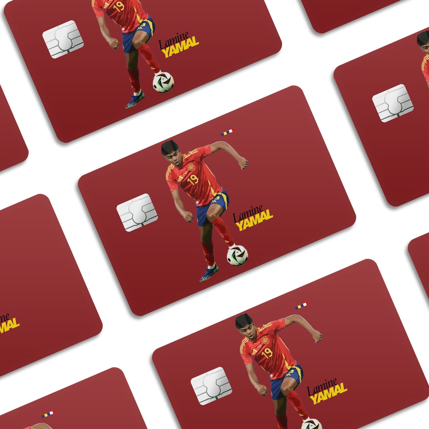 Flex Designs Credit Card Lamine Yamal FlexM Window Skins - Sports  Credit Card & Debit Card Skin