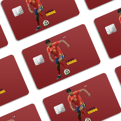Flex Designs Credit Card Lamine Yamal FlexM Window Skins - Sports  Credit Card & Debit Card Skin