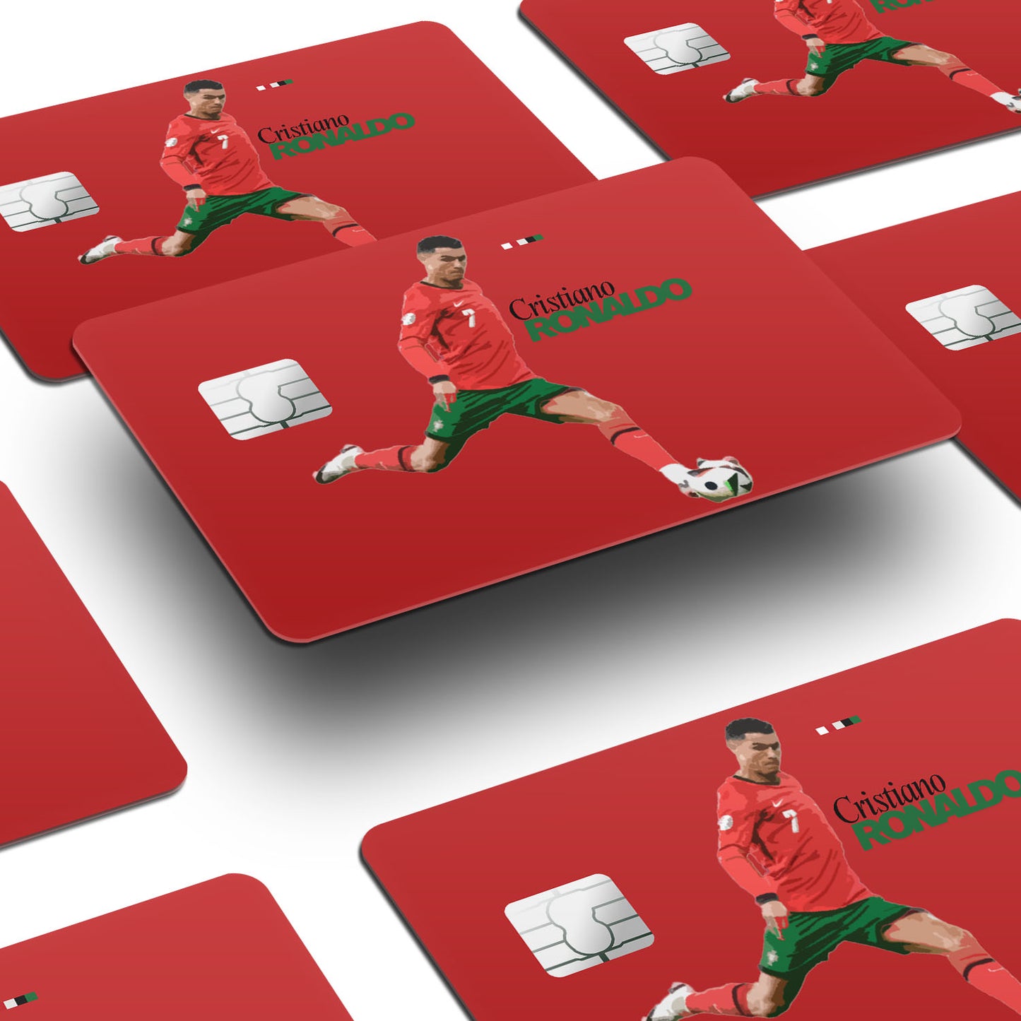 Flex Designs Credit Card Cristiano Ronaldo Portugal FlexM Window Skins - Sports  Credit Card & Debit Card Skin