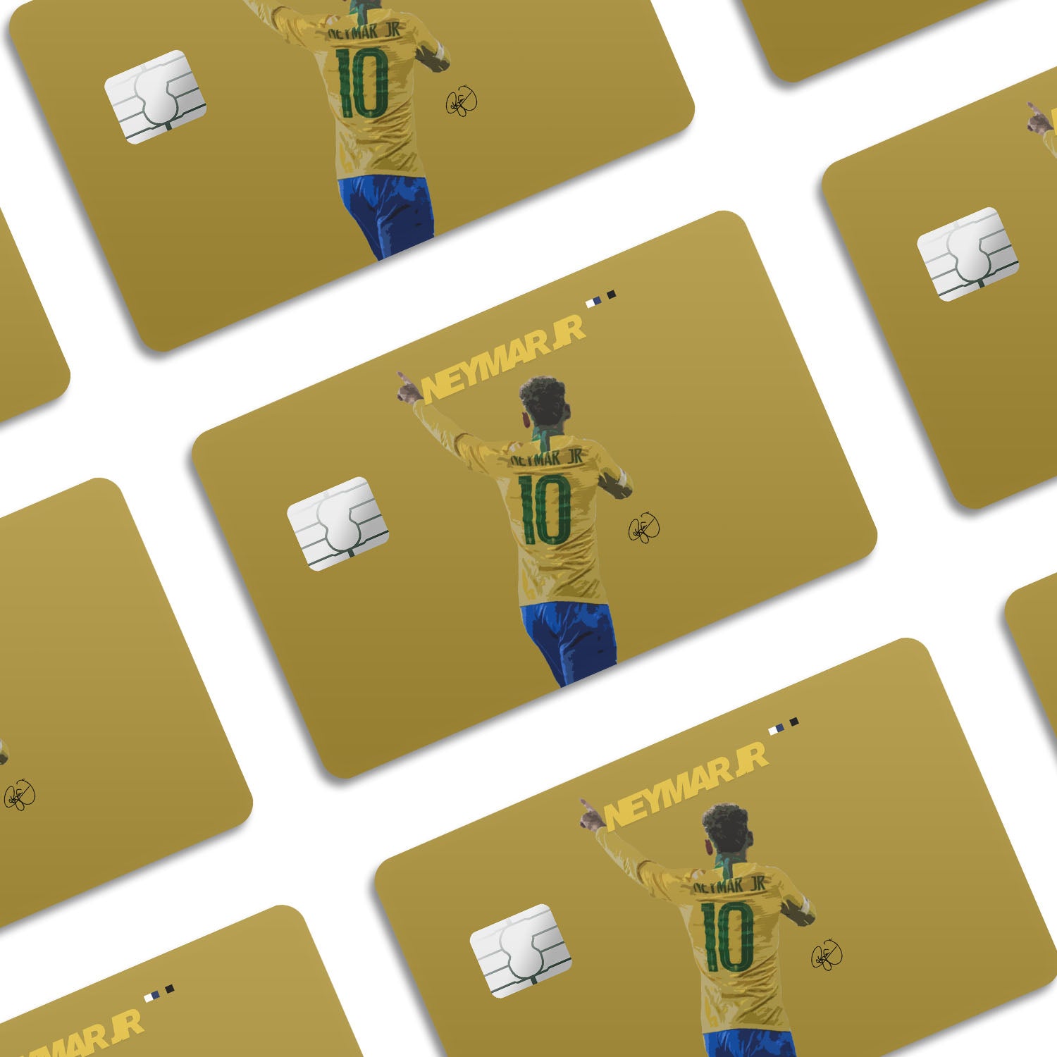Flex Designs Credit Card Neymar Jr FlexM Window Skins - Sports  Credit Card & Debit Card Skin