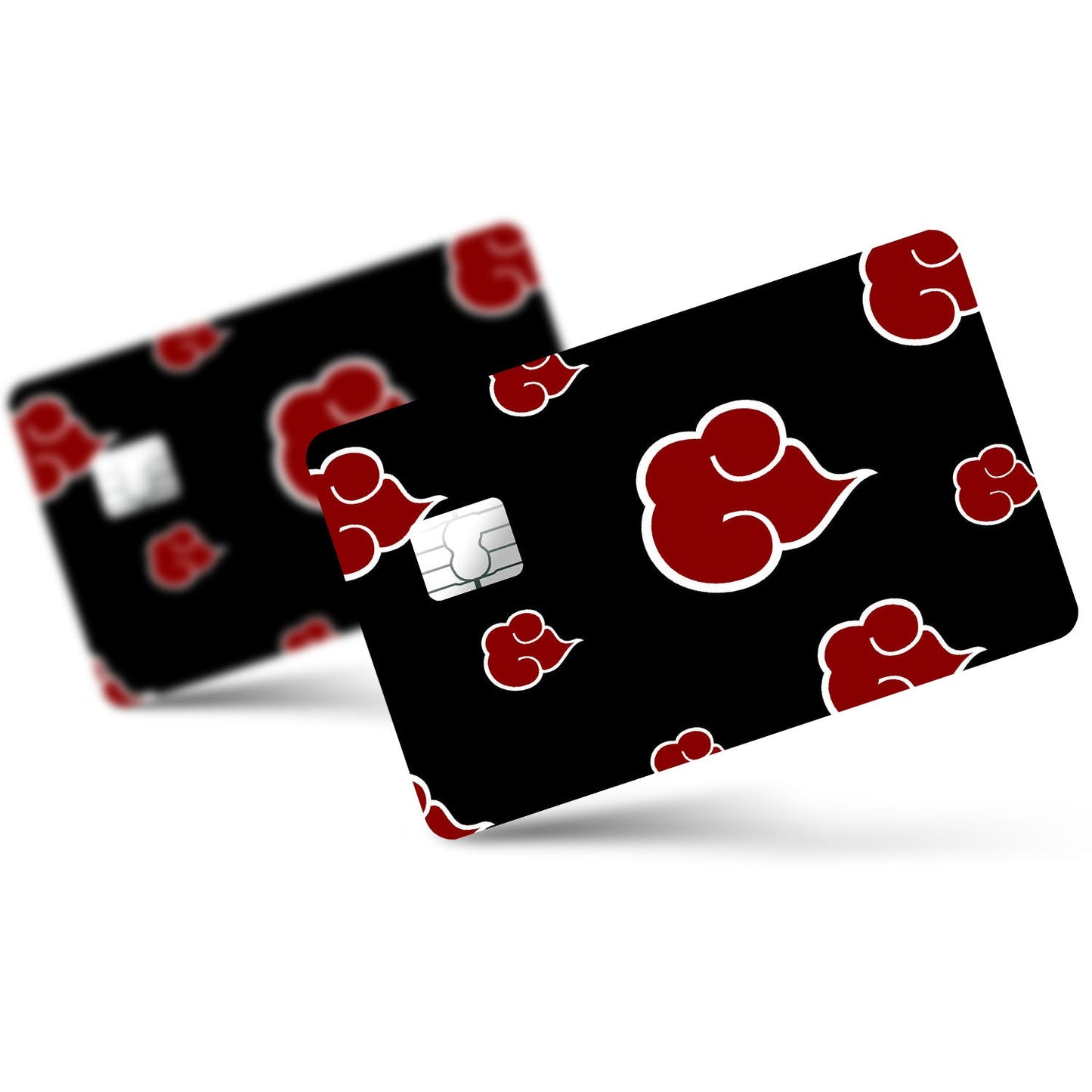 Flex Designs Credit Card Akatsuki Pattern Full Skins - Anime Naruto Credit Card & Debit Card Skin
