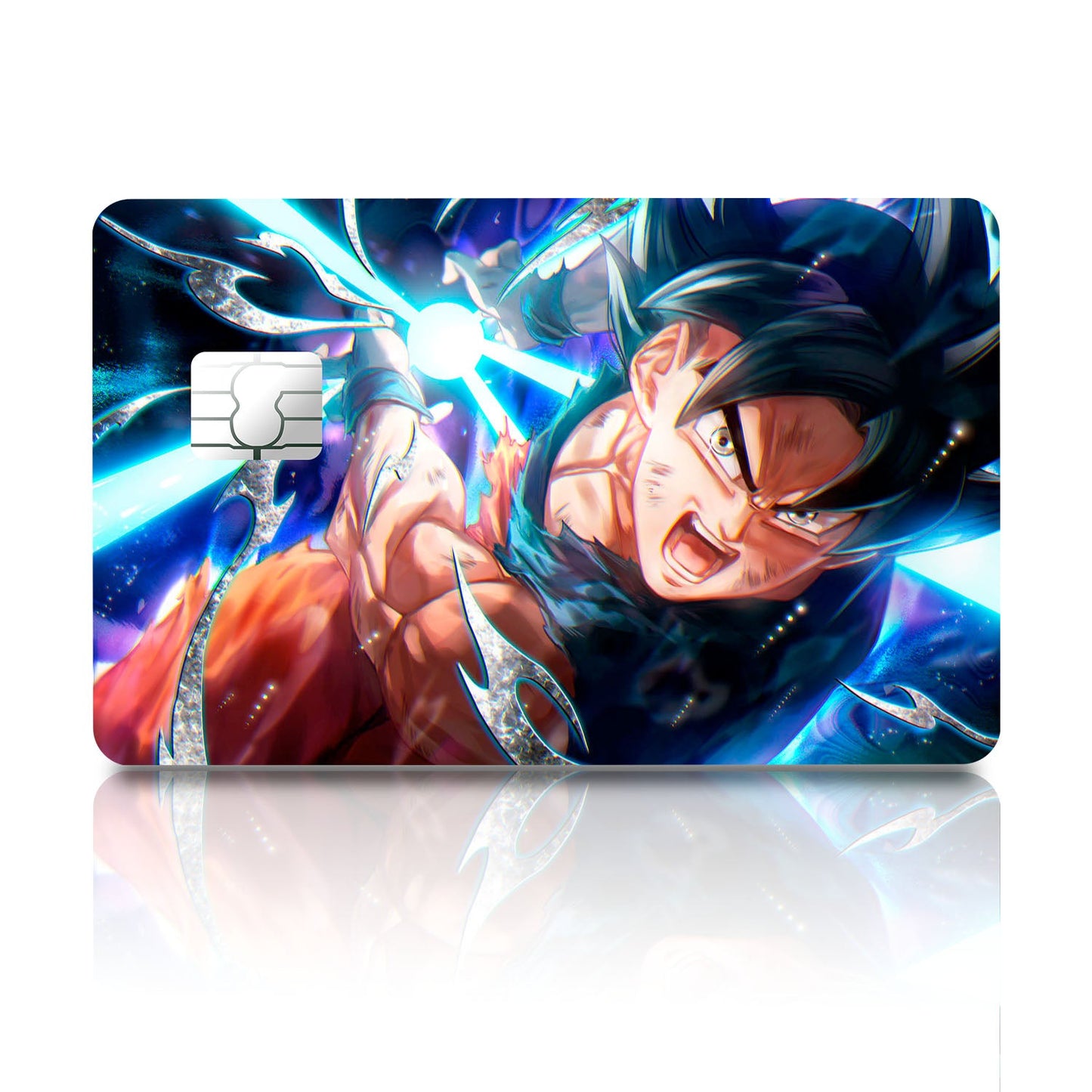 Flex Designs Credit Card Dragon Ball Goku Kamehameha Full Skins - Anime Dragon Ball Credit Card & Debit Card Skin