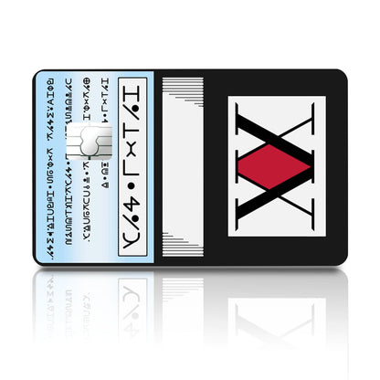 Flex Designs Credit Card Hunter x Hunter Licence Card Full Skins - Anime Hunter x Hunter Credit Card & Debit Card Skin
