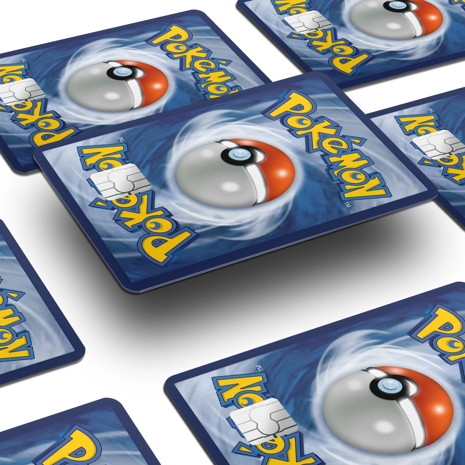 Flex Designs Credit Card Pokemon Card Window Skins - Anime Pokemon Credit Card & Debit Card Skin