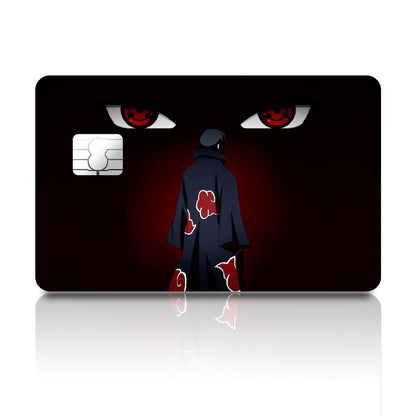 Flex Designs Credit Card Itachi Tsukuyomi Full Skins - Anime Naruto Credit Card & Debit Card Skin