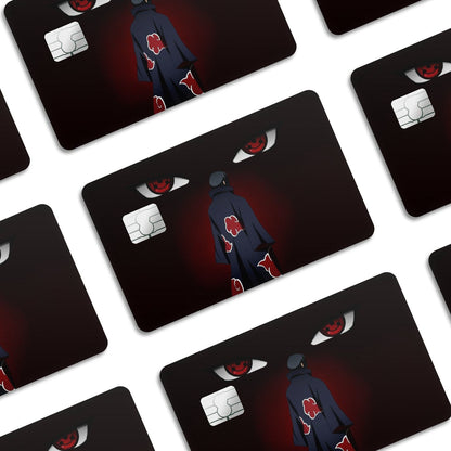 Flex Designs Credit Card Itachi Tsukuyomi Window Skins - Anime Naruto Credit Card & Debit Card Skin
