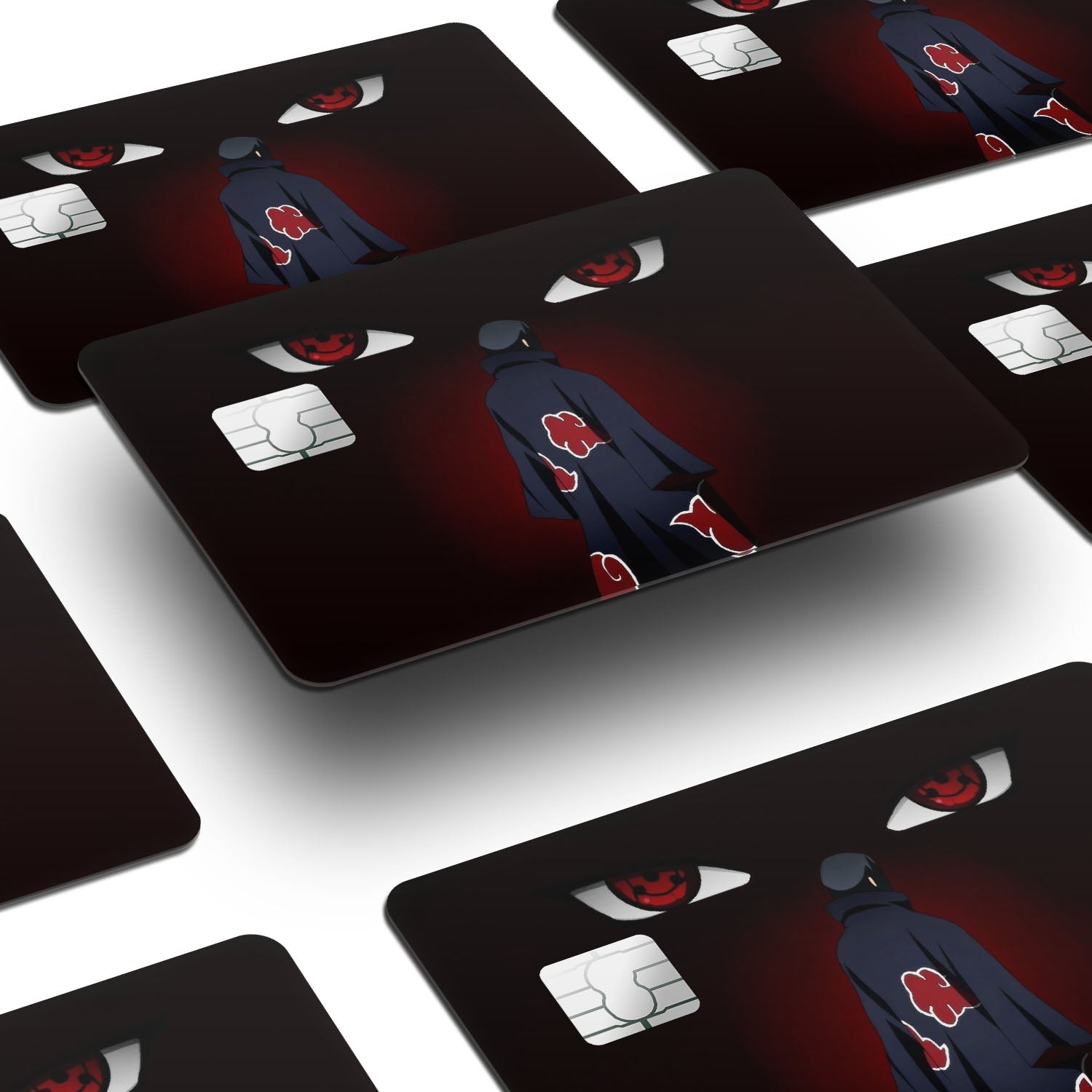 Flex Designs Credit Card Itachi Tsukuyomi Window Skins - Anime Naruto Credit Card & Debit Card Skin