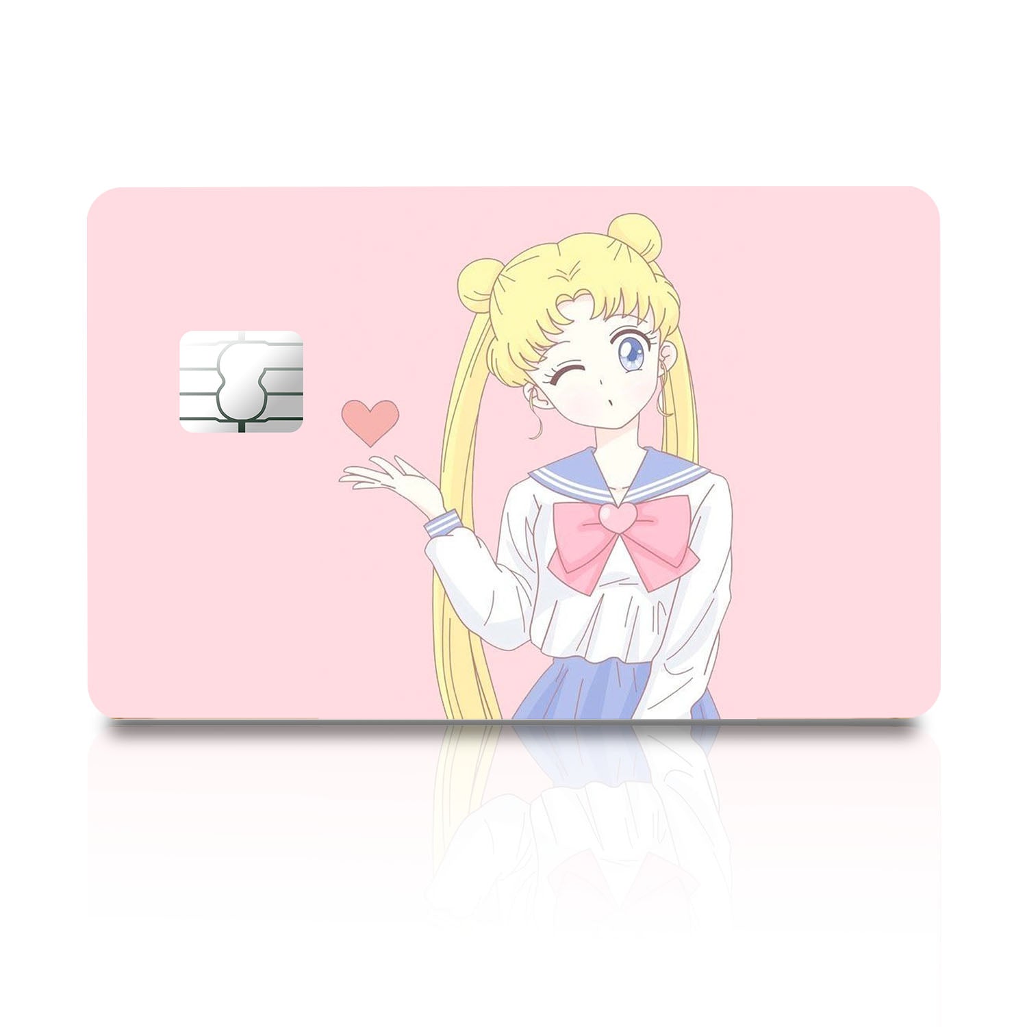 Flex Designs Credit Card Sailor Moon Pink Sweet Full Skins - Anime Sailor Moon Credit Card & Debit Card Skin