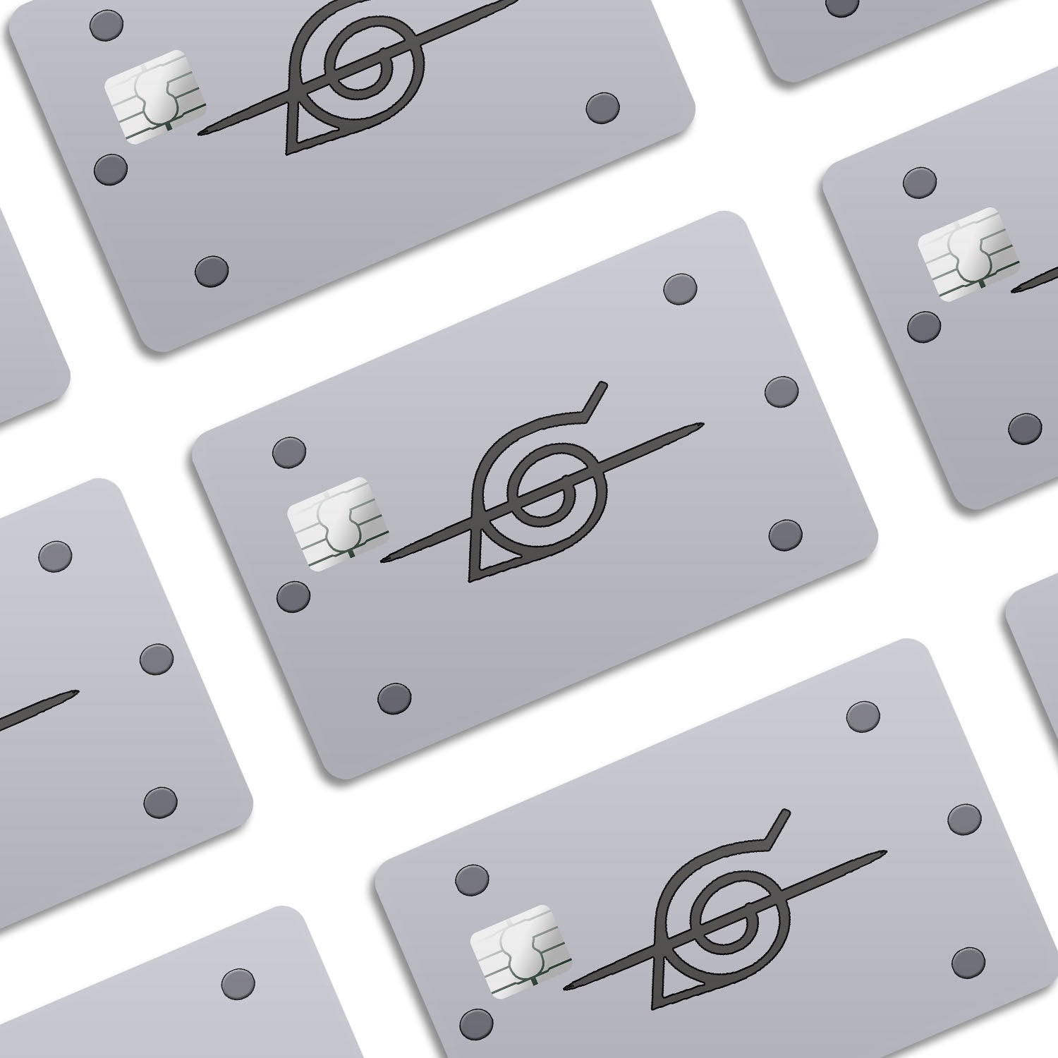 Flex Designs Credit Card Itachi Headband Window Skins - Anime Naruto Credit Card & Debit Card Skin