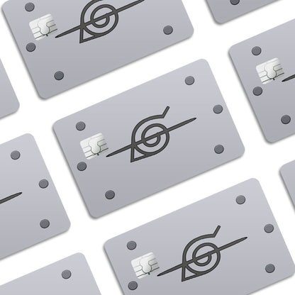 Flex Designs Credit Card Itachi Headband Window Skins - Anime Naruto Credit Card & Debit Card Skin