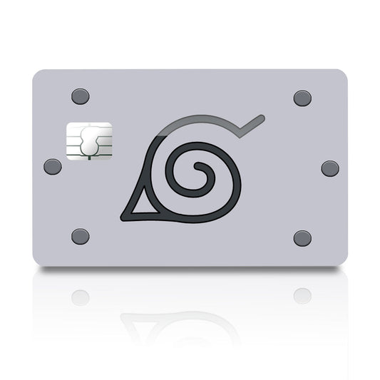 Flex Designs Credit Card Naruto Konaha Leaf Village Headband Full Skins - Anime Naruto Credit Card & Debit Card Skin