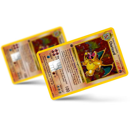 Flex Designs Credit Card Pokemon Charizard Card Full Skins - Anime Pokemon Credit Card & Debit Card Skin