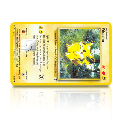 Flex Designs Credit Card Pokemon Pikachu Card Full Skins - Anime Pokemon Credit Card & Debit Card Skin