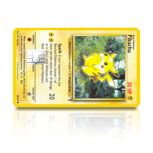 Flex Designs Credit Card Pokemon Pikachu Card Full Skins - Anime Pokemon Credit Card & Debit Card Skin