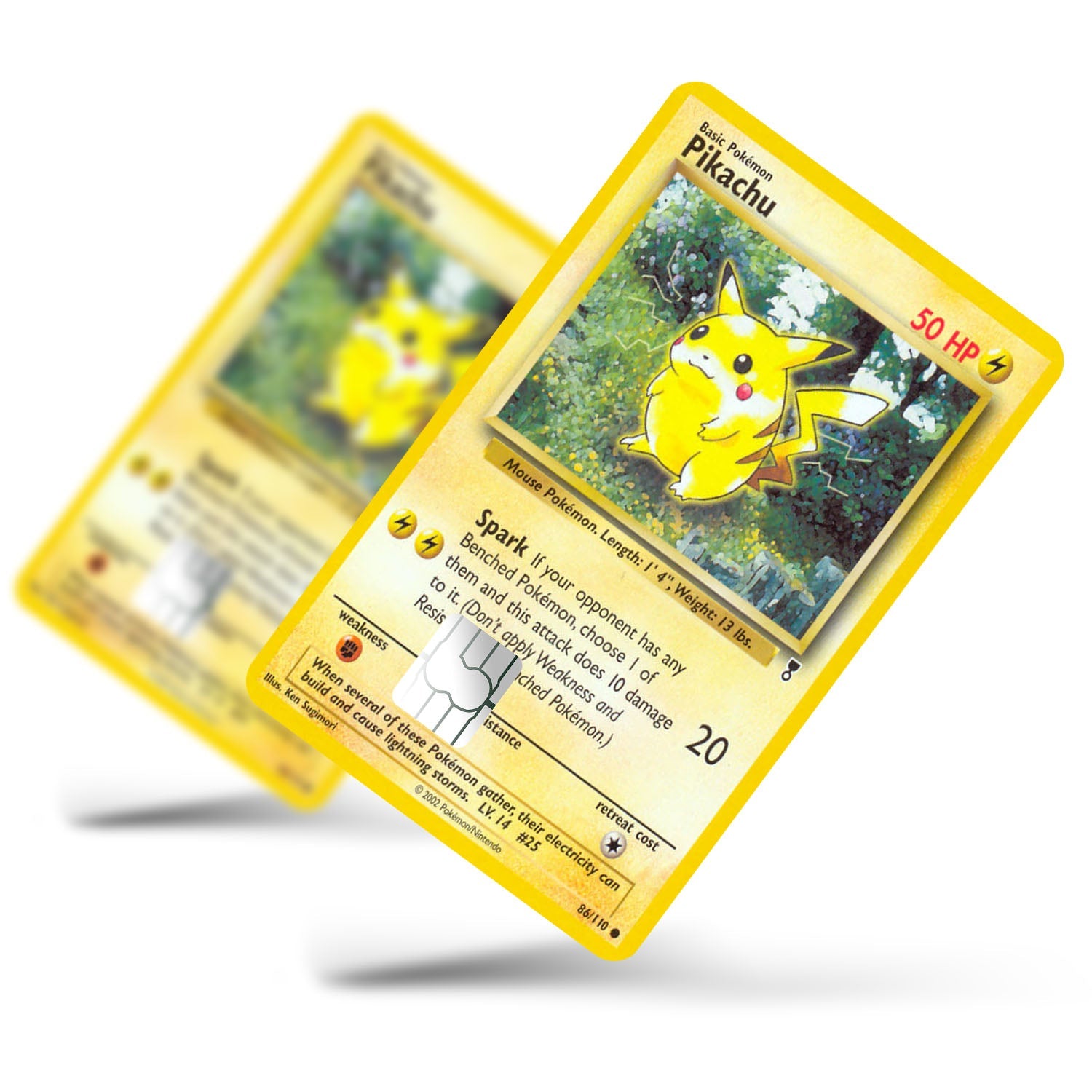 Flex Designs Credit Card Pokemon Pikachu Card Full Skins - Anime Pokemon Credit Card & Debit Card Skin