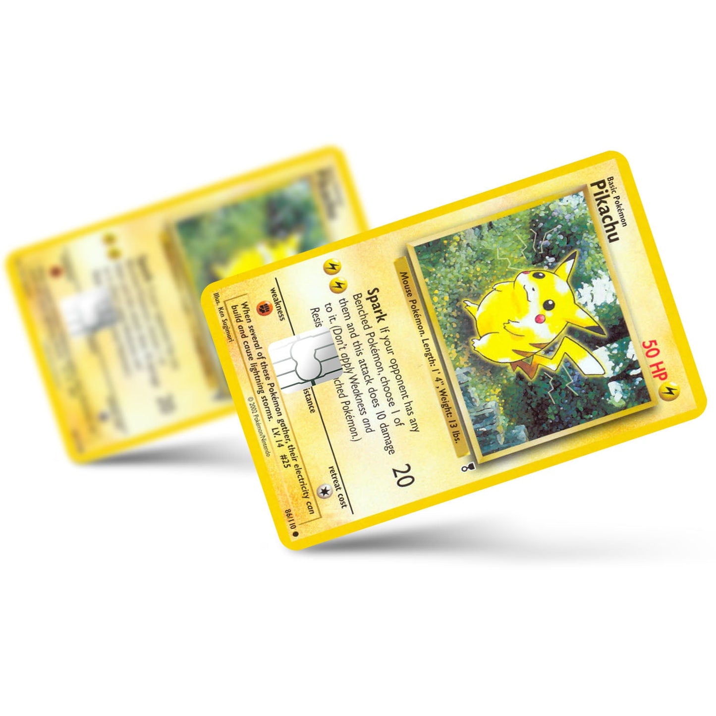 Flex Designs Credit Card Pokemon Pikachu Card Full Skins - Anime Pokemon Credit Card & Debit Card Skin