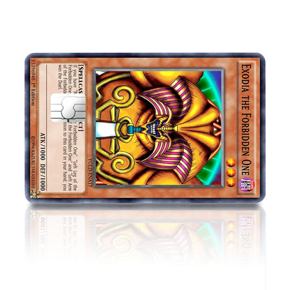 Yugioh Exodia the Forbidden Credit Card Credit Card & Debit Card Skin Flex Design Store Yugioh Exodia the Forbidden Credit Card Credit Card & Debit Card Skin Flex Design Store