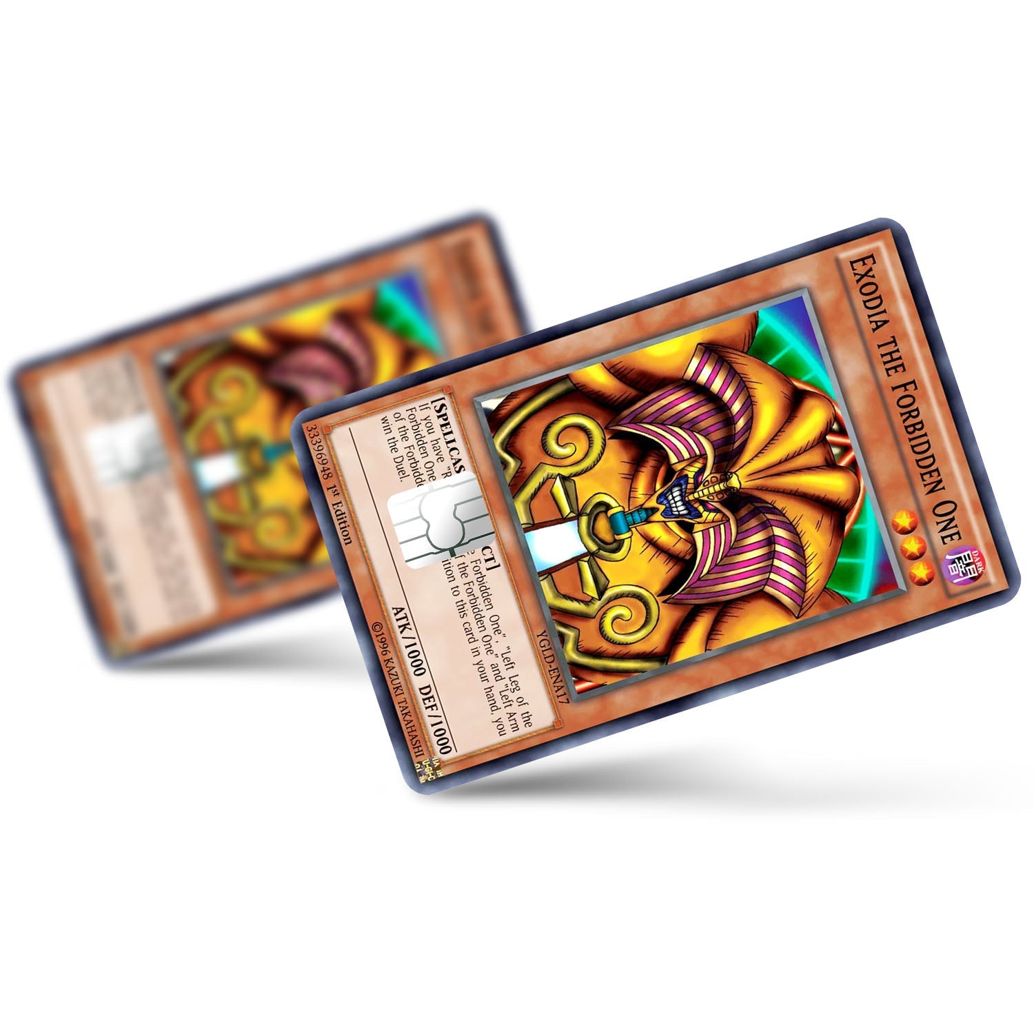 Flex Designs Credit Card Yugioh Exodia the Forbidden Full Skins - Anime Yu-Gi-Oh Credit Card & Debit Card Skin