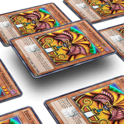 Flex Designs Credit Card Yugioh Exodia the Forbidden Window Skins - Anime Yu-Gi-Oh Credit Card & Debit Card Skin
