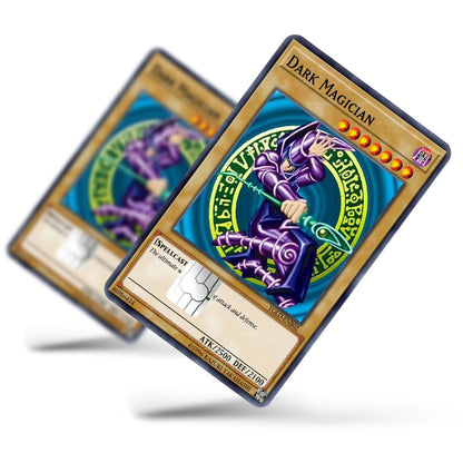 Flex Designs Credit Card Yugioh Dark Magician Full Skins - Anime Yu-Gi-Oh Credit Card & Debit Card Skin