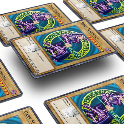 Flex Designs Credit Card Yugioh Dark Magician Window Skins - Anime Yu-Gi-Oh Credit Card & Debit Card Skin
