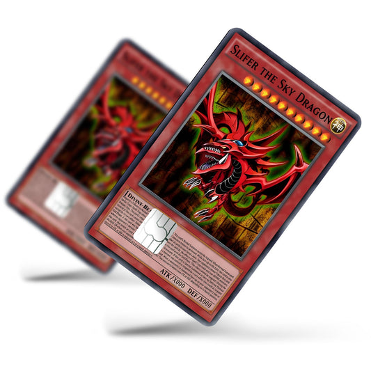 Flex Designs Credit Card Yugioh Slifer the Sky Dragon Full Skins - Anime Yu-Gi-Oh Credit Card & Debit Card Skin