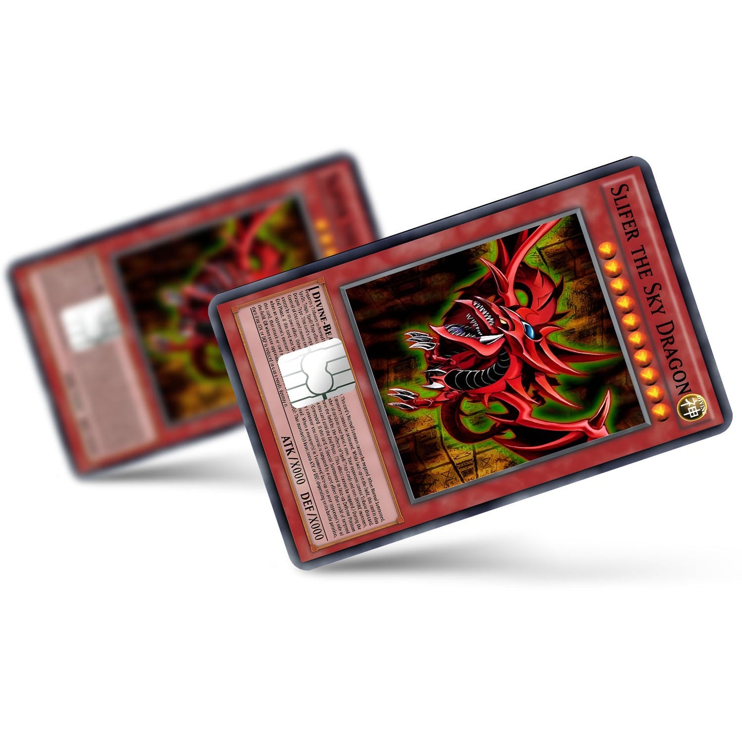 Flex Designs Credit Card Yugioh Slifer the Sky Dragon Full Skins - Anime Yu-Gi-Oh Credit Card & Debit Card Skin
