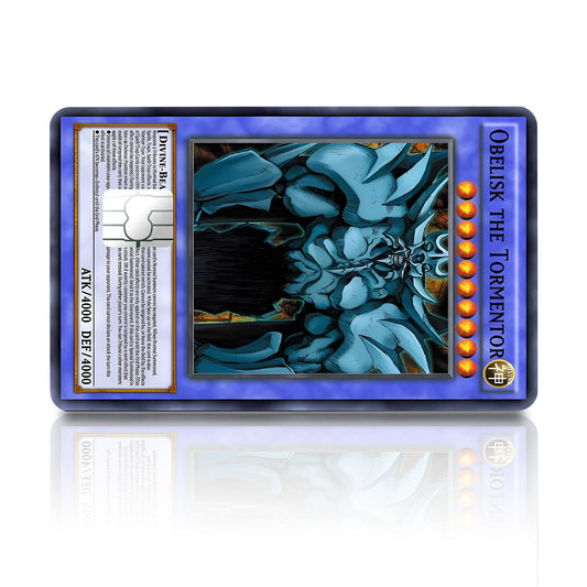 Flex Designs Credit Card Yugioh Obelisk the Tormentor Full Skins - Anime Yu-Gi-Oh Credit Card & Debit Card Skin