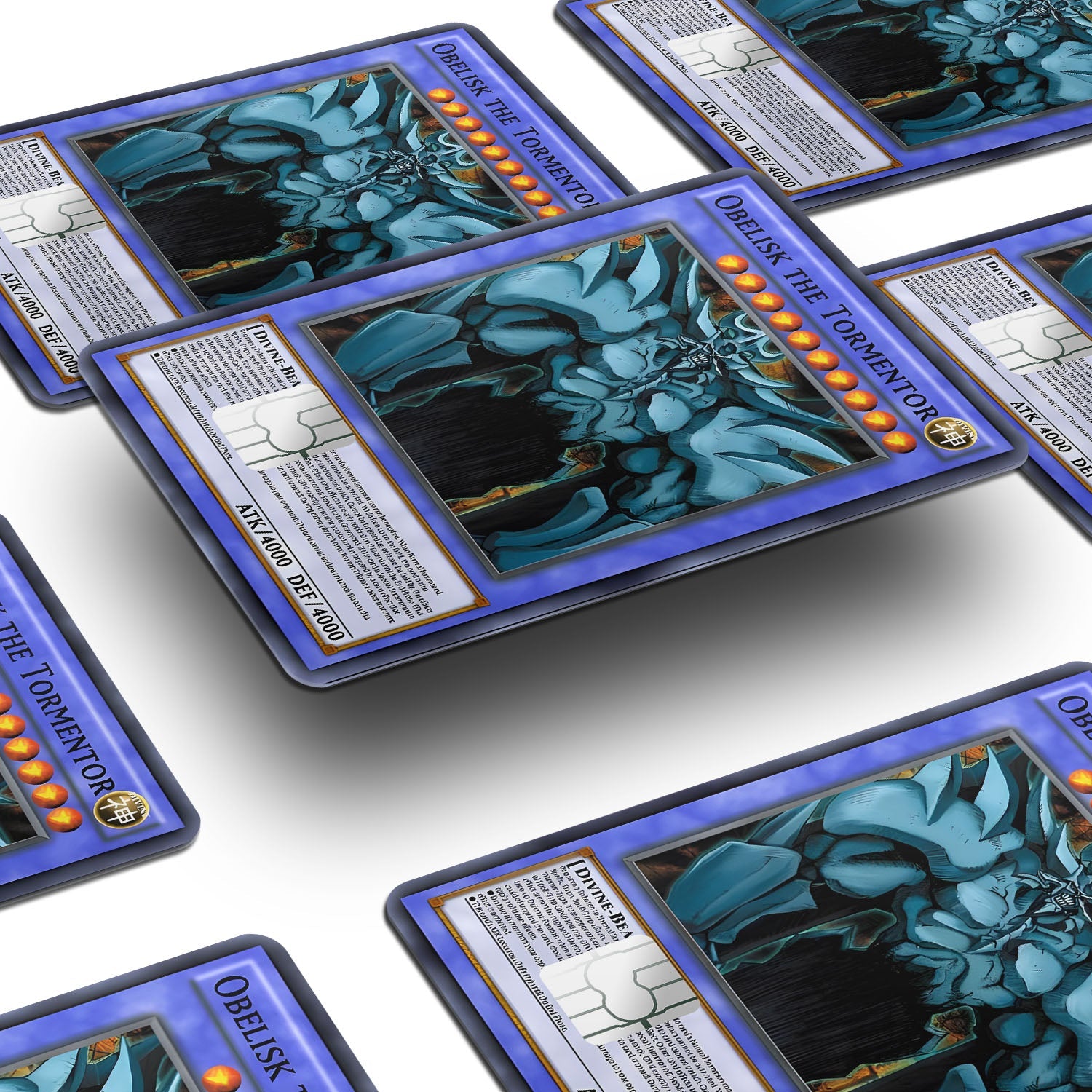 Flex Designs Credit Card Yugioh Obelisk the Tormentor Window Skins - Anime Yu-Gi-Oh Credit Card & Debit Card Skin