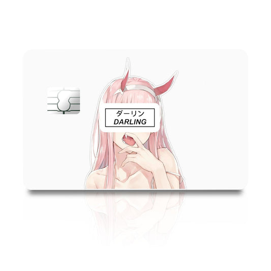 Flex Designs Credit Card Zero Two Full Skins - Anime Darling in the Franxx Credit Card & Debit Card Skin