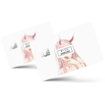 Flex Designs Credit Card Zero Two Full Skins - Anime Darling in the Franxx Credit Card & Debit Card Skin