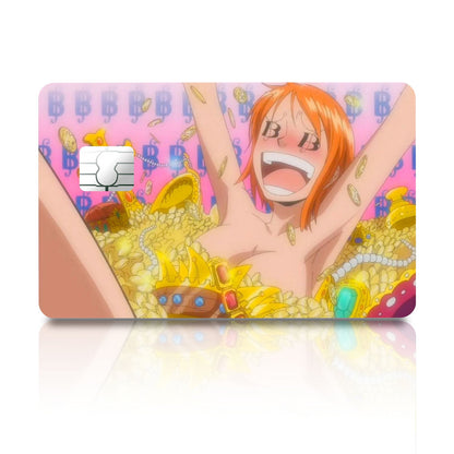 Flex Designs Credit Card Nami the Rich Hoe Full Skins - Anime One Piece Credit Card & Debit Card Skin