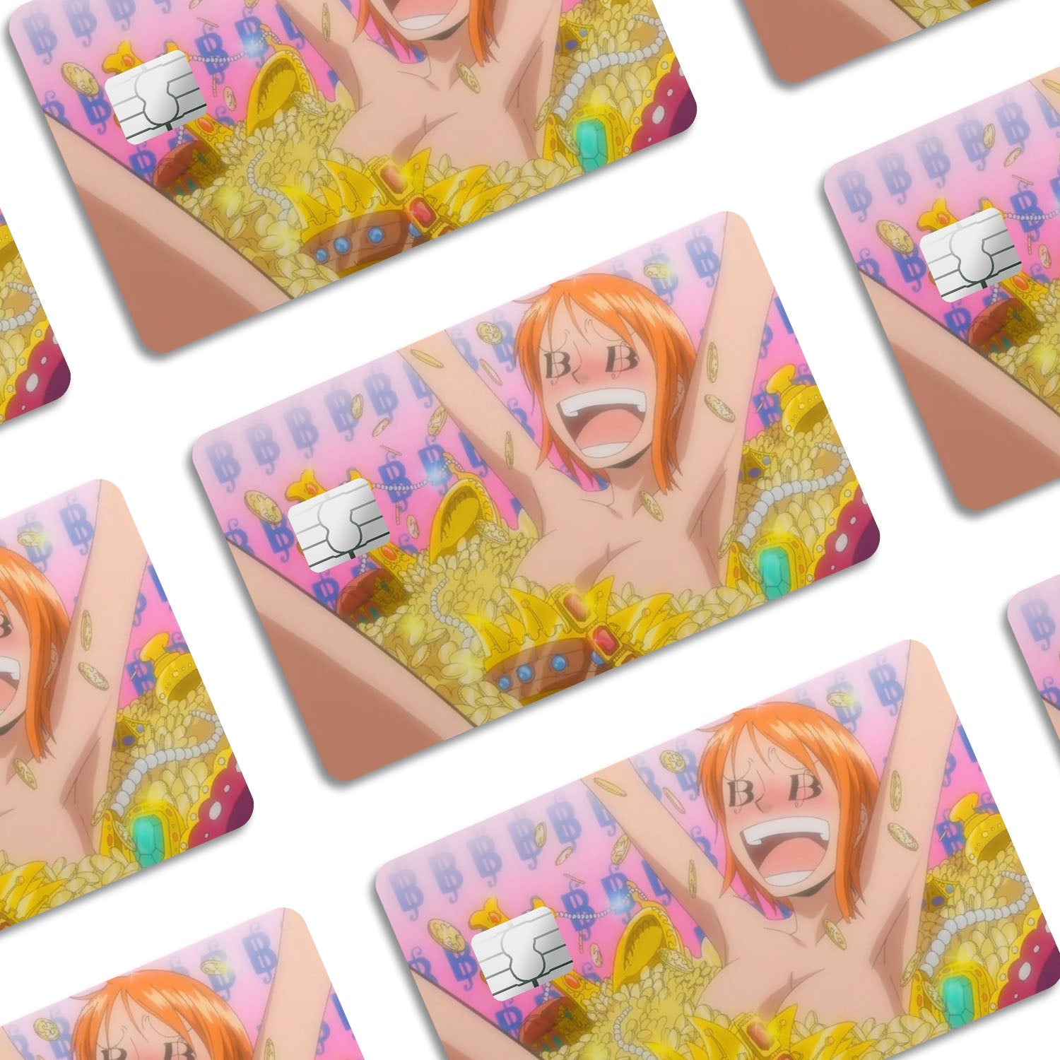Flex Designs Credit Card Nami the Rich Hoe Window Skins - Anime One Piece Credit Card & Debit Card Skin