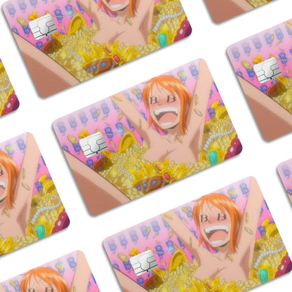 Flex Designs Credit Card Nami the Rich Hoe Window Skins - Anime One Piece Credit Card & Debit Card Skin