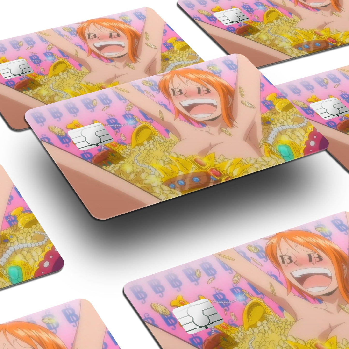 Flex Designs Credit Card Nami the Rich Hoe Window Skins - Anime One Piece Credit Card & Debit Card Skin